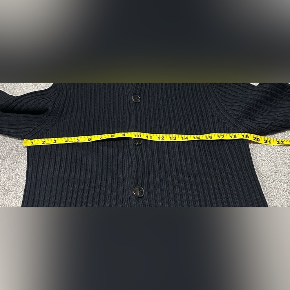 Etro Milano Men's Black Ribbed Wool Sweater - Picture 8 of 10